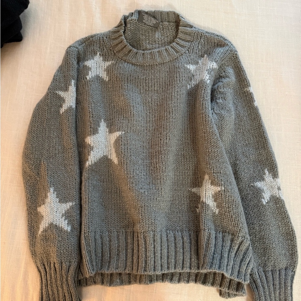 Wooden Ships Gray Star Women's Sweater